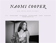 Tablet Screenshot of naomi-cooper.com